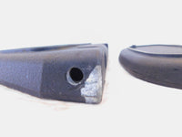 Harley Road King Electra Glide Left Right Passenger Footrest Footboards Bottoms - C3 Cycle