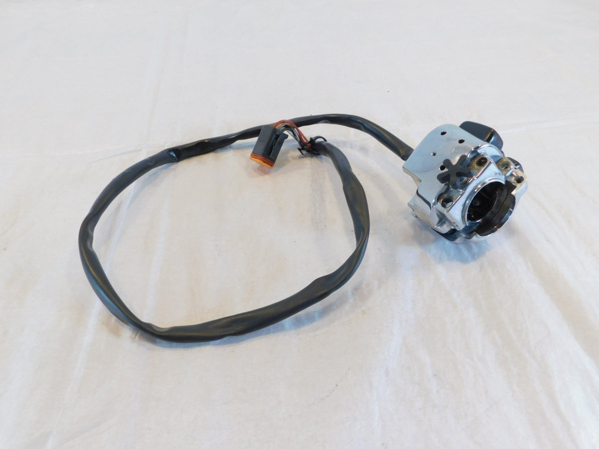 Harley Softail Dyna & Sportster Chrome Right Handlebar Start Stop Switch Buttons - C3 Cycle