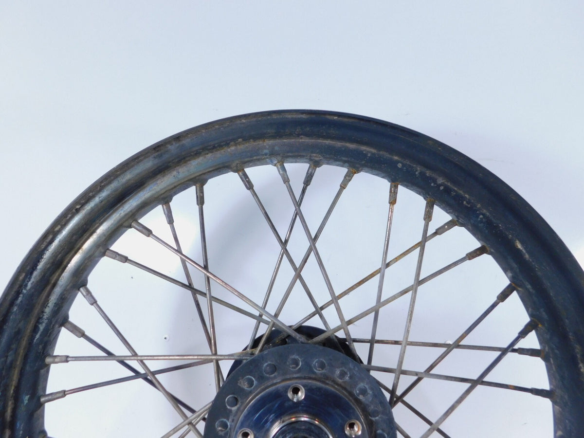 2002 & 2003 Indian Gilroy Scout Front 19" Laced Spoked Wheel Hub & Rim