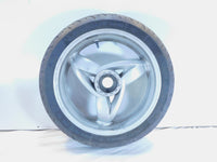 2001-2005 BMW Scarver F650 CS F650CS Silver Rear Wheel Rim & Tire - 36317681009 - C3 Cycle