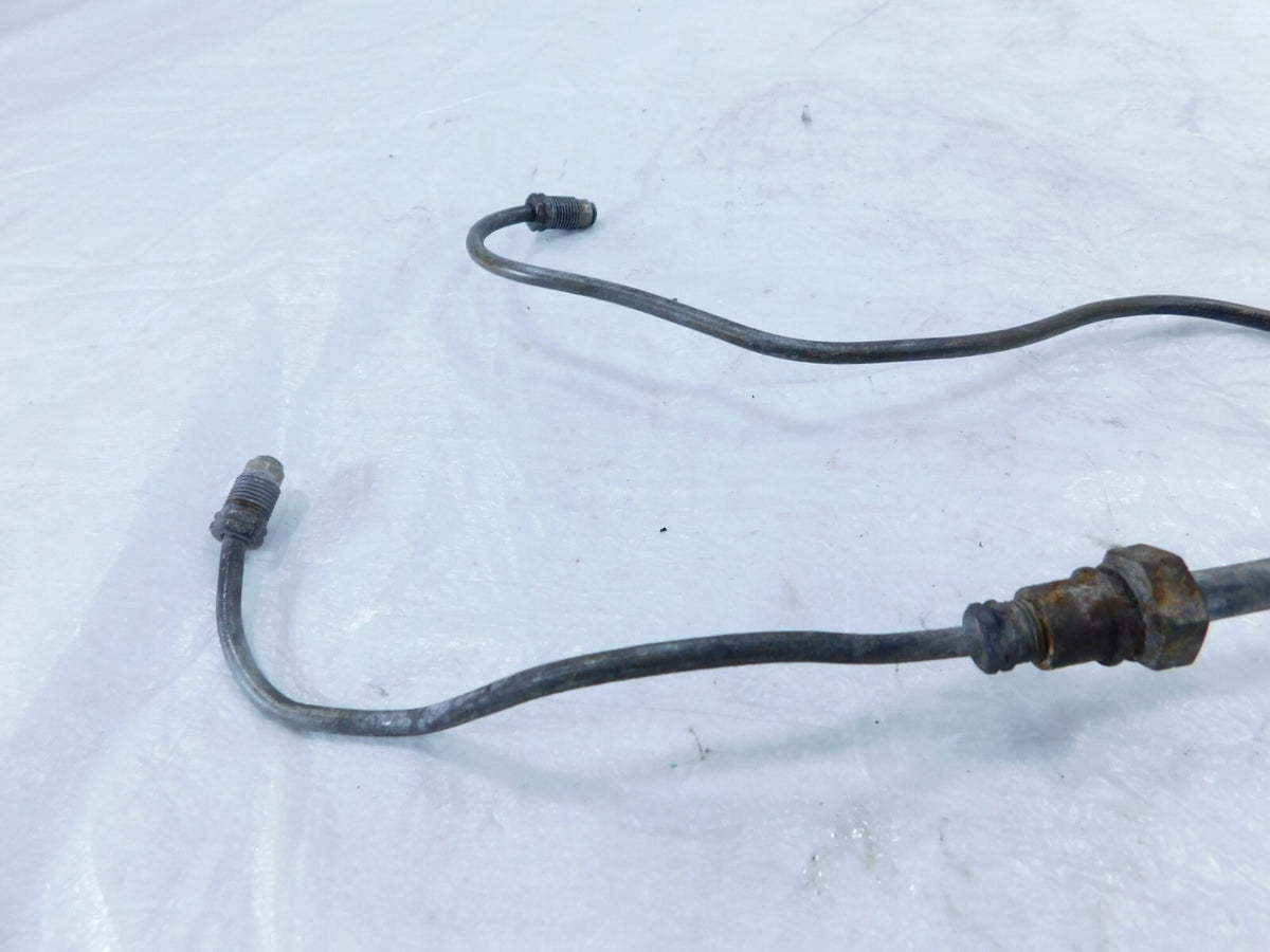 1976 76 Moto Guzzi Convert I V1000 Front Wheel Brake Caliper Hose Pipe Lines - C3 Cycle