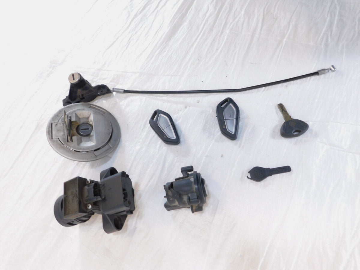 2011-2013 BMW K1600GT K1600GTL Gas Cap Ignition Switch Fob Locks And Keys - C3 Cycle