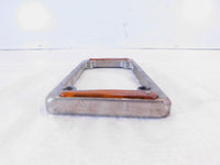 1993-1998 Harley Davidson Dyna Wide Glide Polished License Plate Bracket Trim - C3 Cycle