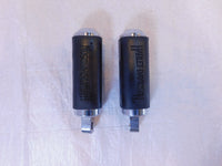 Harley Touring FXR Dyna Sportster & Softail Chrome & Rubber Footpegs Footrests