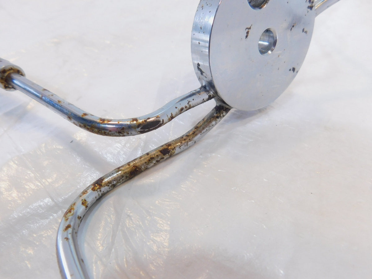Harley Davidson Sportster XL 1200 Sport 1200S Chrome Dual Disc Front Brake Line - C3 Cycle