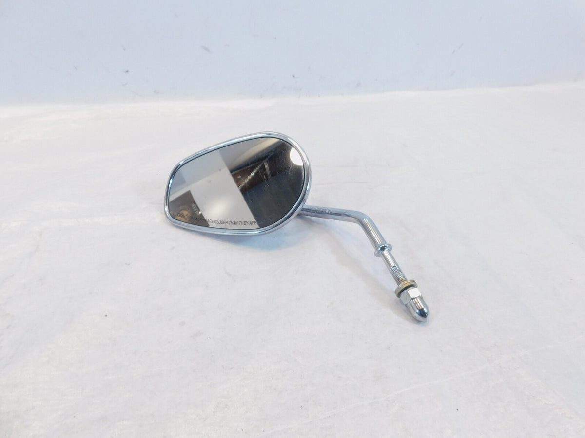 Harley Davidson FXR & Softail & Dyna & Sportster Left Chrome Rear View Mirror - C3 Cycle