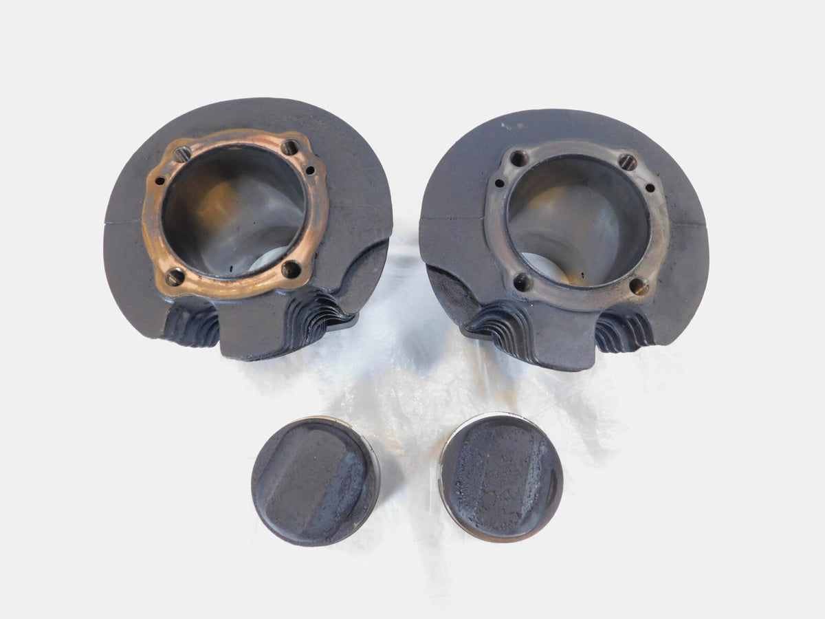 1973-1985 Harley Davidson Ironhead Sportster 1000 Engine Motor Cylinders Pistons