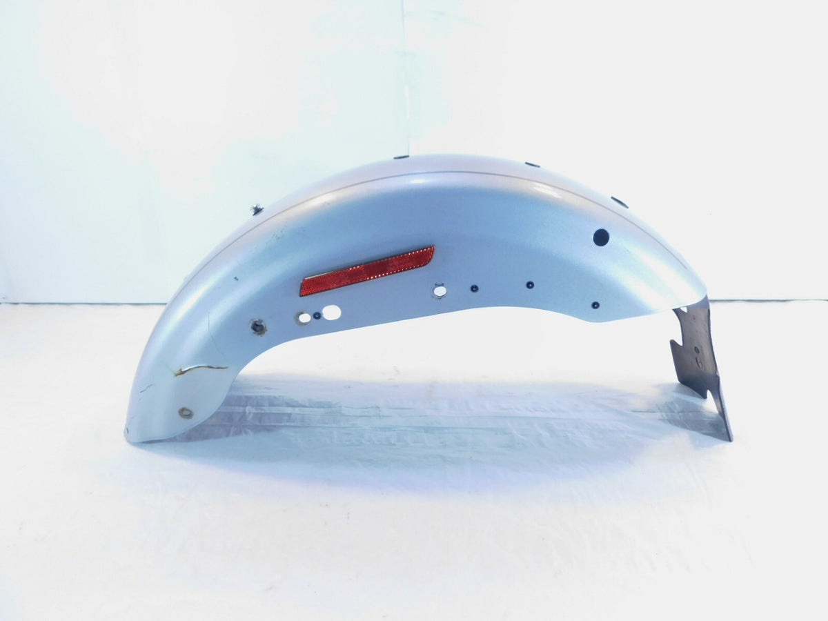 11-20 Harley Davidson Sportster XL1200C Custom Silver Rear Wheel Cover Fender - C3 Cycle