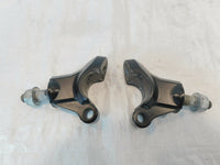 2010 2011 2012 2013 Kawasaki Z1000 ZR1000 Lower Handlebar Riser Clamp Mounts - C3 Cycle