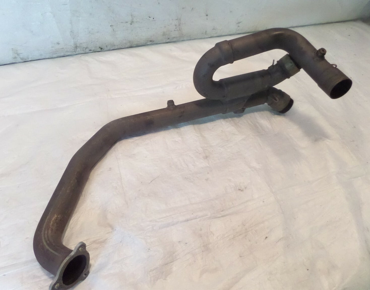 01-07 Aprilia ETV1000 Caponord 1000 Exhaust Header Manifold Down Pipe - No Dents - C3 Cycle