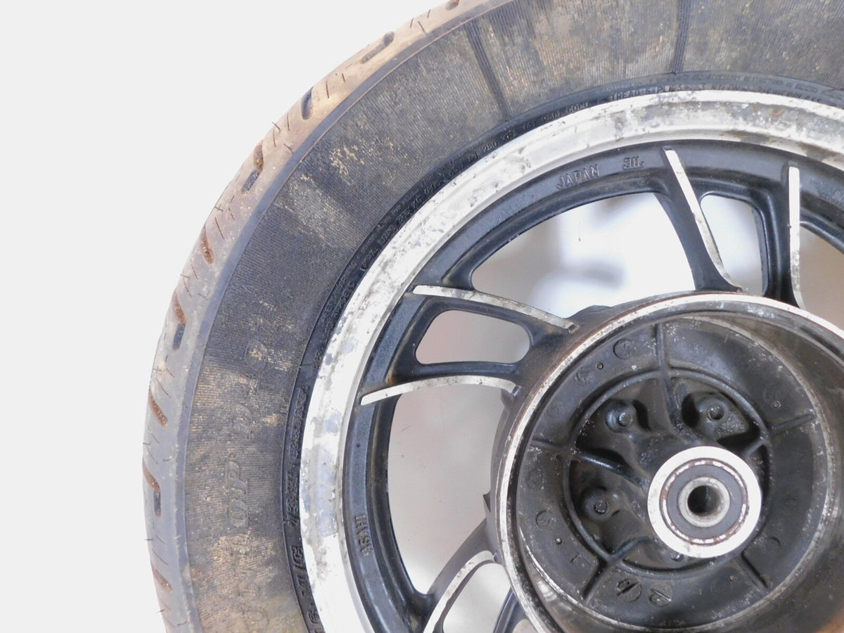 1982-1983 Yamaha XJ750 XJ750J Maxim 750 Black Cast Rear Mag Wheel Rim - C3 Cycle