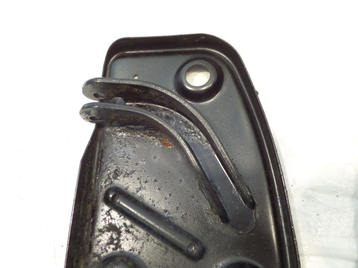 Harley Davidson Softail Touring Road King Electra Glide Black Footboard Bottoms - C3 Cycle