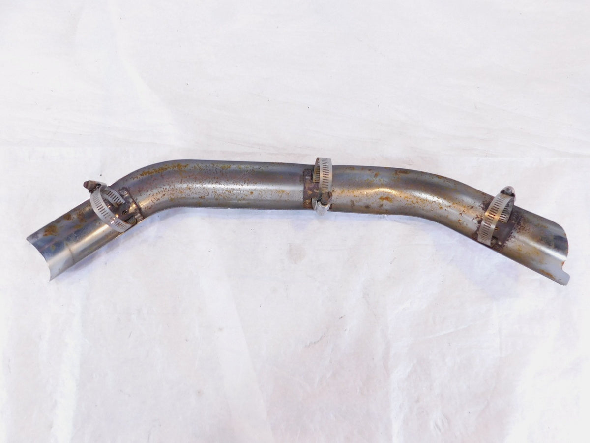 Harley Davidson FXD Dyna Chrome Rear Exhaust Header Pipe Heat Cover Shield - C3 Cycle