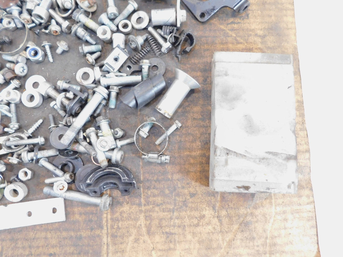 2007-2008 KTM 990 Super Duke Engine Nuts Bolts & Mount Brackets Parts Box Lot - C3 Cycle