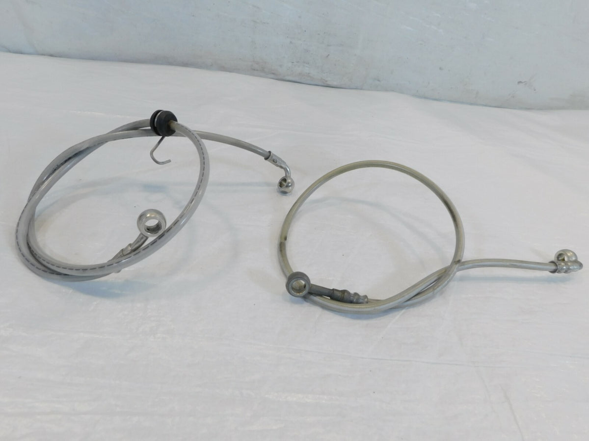 2009 Aprilia RSV1000R RSVR RSV1000 Mille Front/Rear Brake Caliper Hose Pipe Line - C3 Cycle