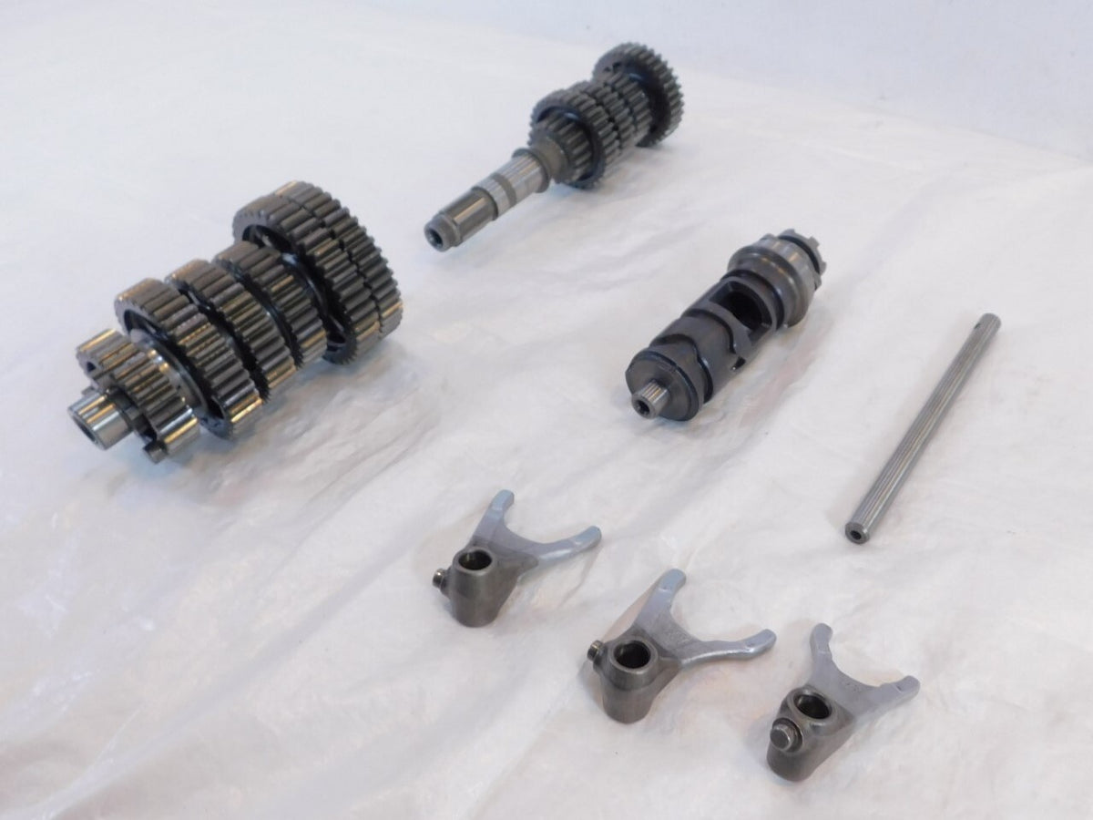 1984-1987 Yamaha Virago 700 XV700 Transmission Gears Shafts & Shifter Drum - C3 Cycle