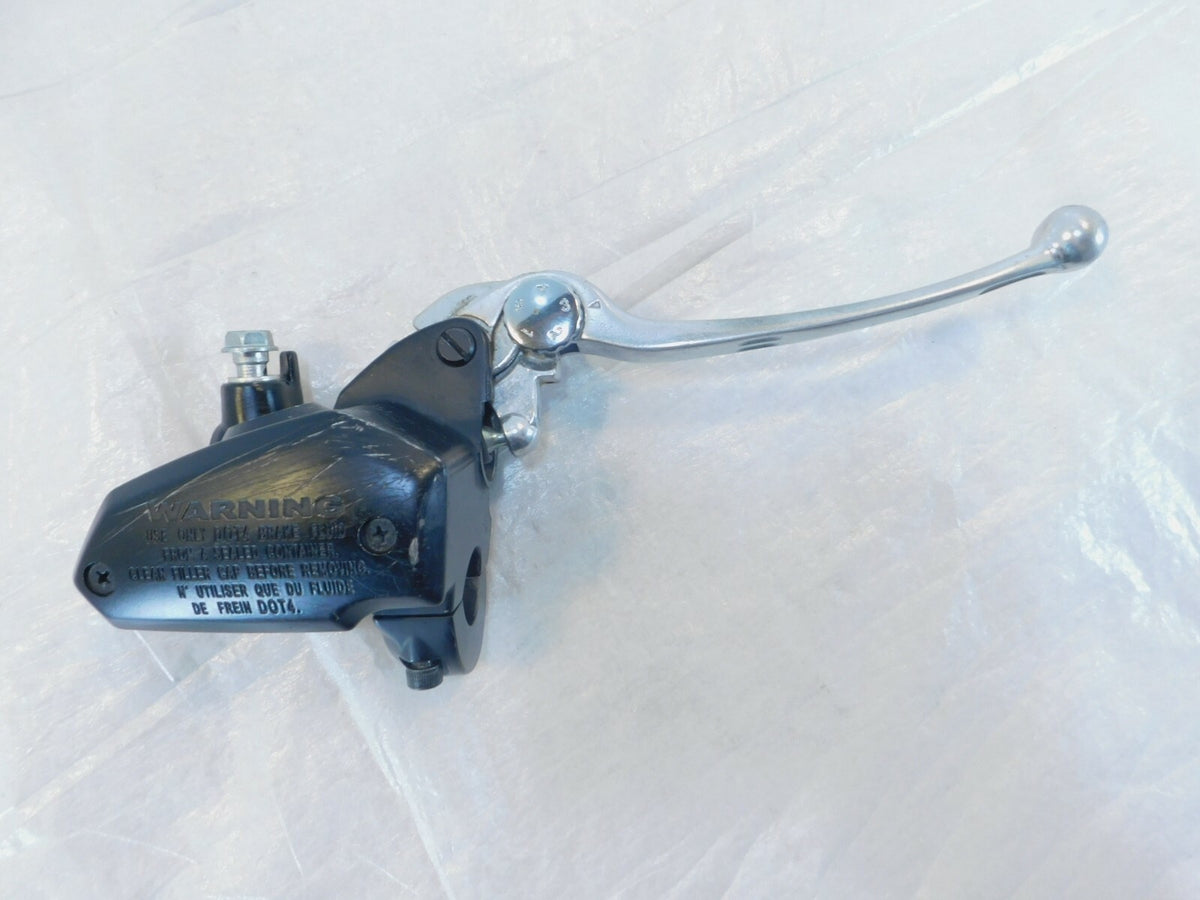 Kawasaki EX650 Ninja 650 Black Front Brake Master Cylinder Reservoir w/ Lever - C3 Cycle