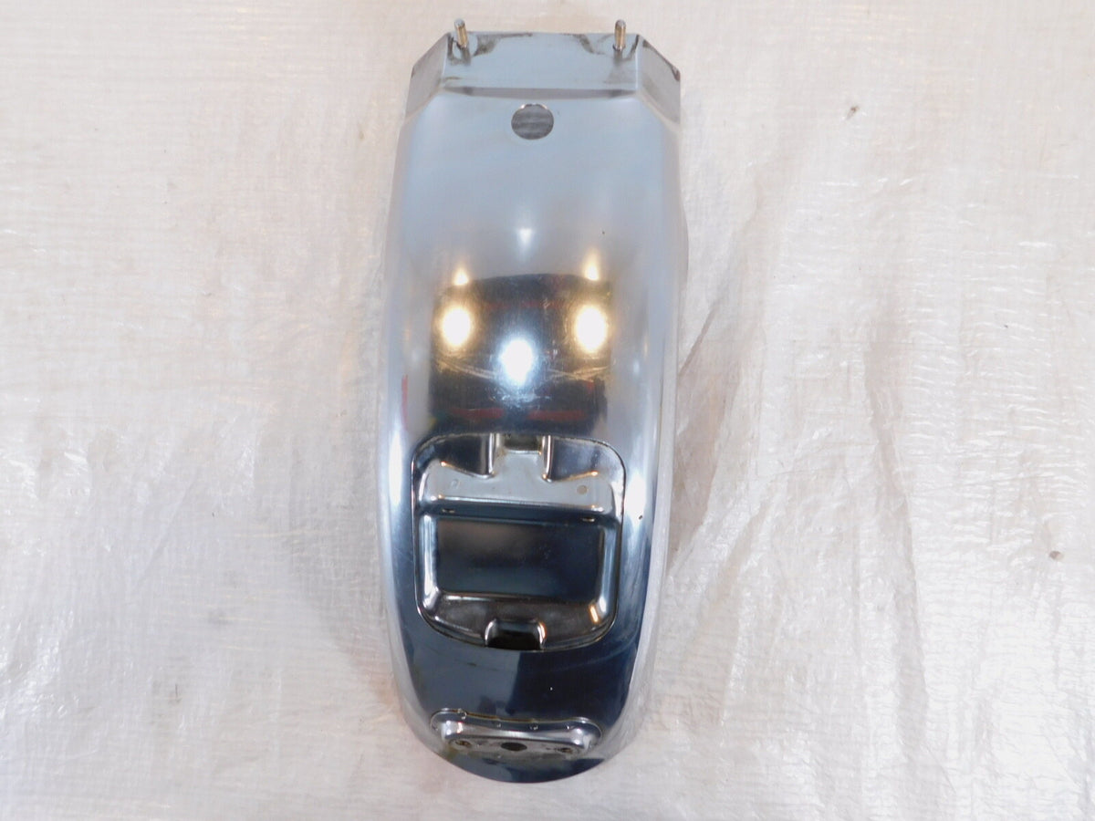 1983 Honda CB1000 CB1000C Chrome OEM Rear Wheel Cover Guard Fender Mud Guard - C3 Cycle