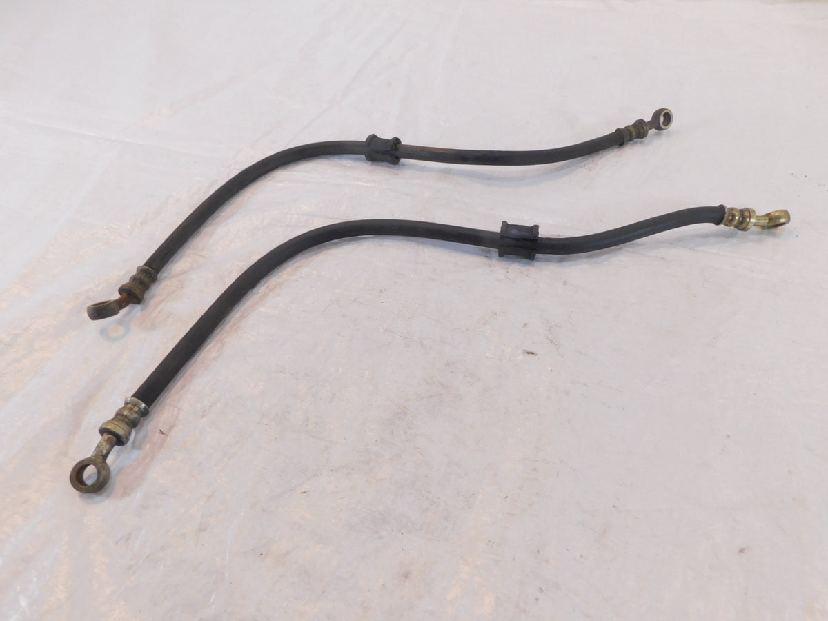 1982 82 Yamaha XJ750 Maxim 750 Front Brake Master Cylinder Brake Hose Pipe Lines - C3 Cycle