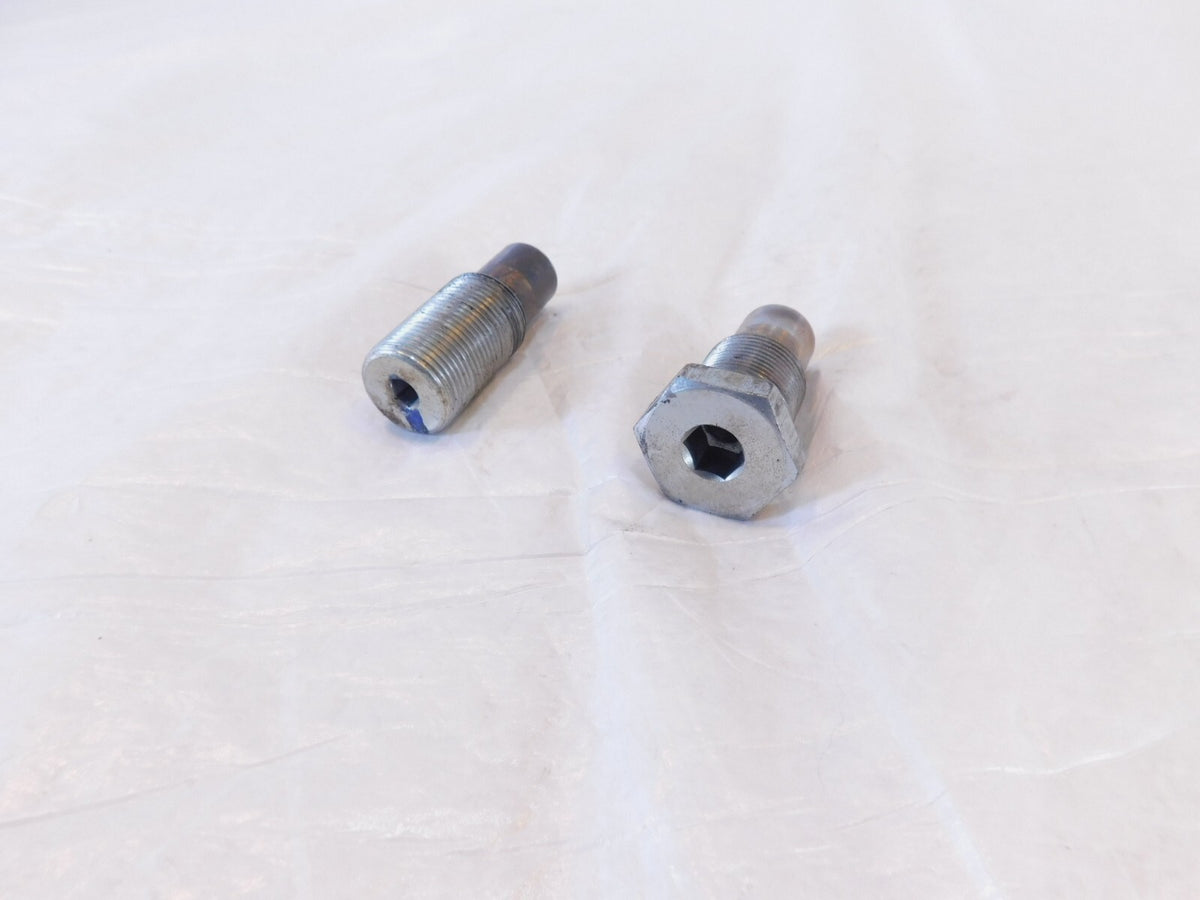 84-99 Yamaha Virago 700 750 1000 1100 Rear Wheel Fork Swingarm Pivot Bolt Shafts - C3 Cycle