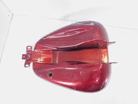 Harley Davidson Road Street & Electra Glide White Fuel Gas Petrol Tank - Dented - C3 Cycle