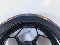 2013-2017 Kawasaki Ninja 300 EX300 Black Back Rear Wheel Rim w/ Cush Hub - C3 Cycle