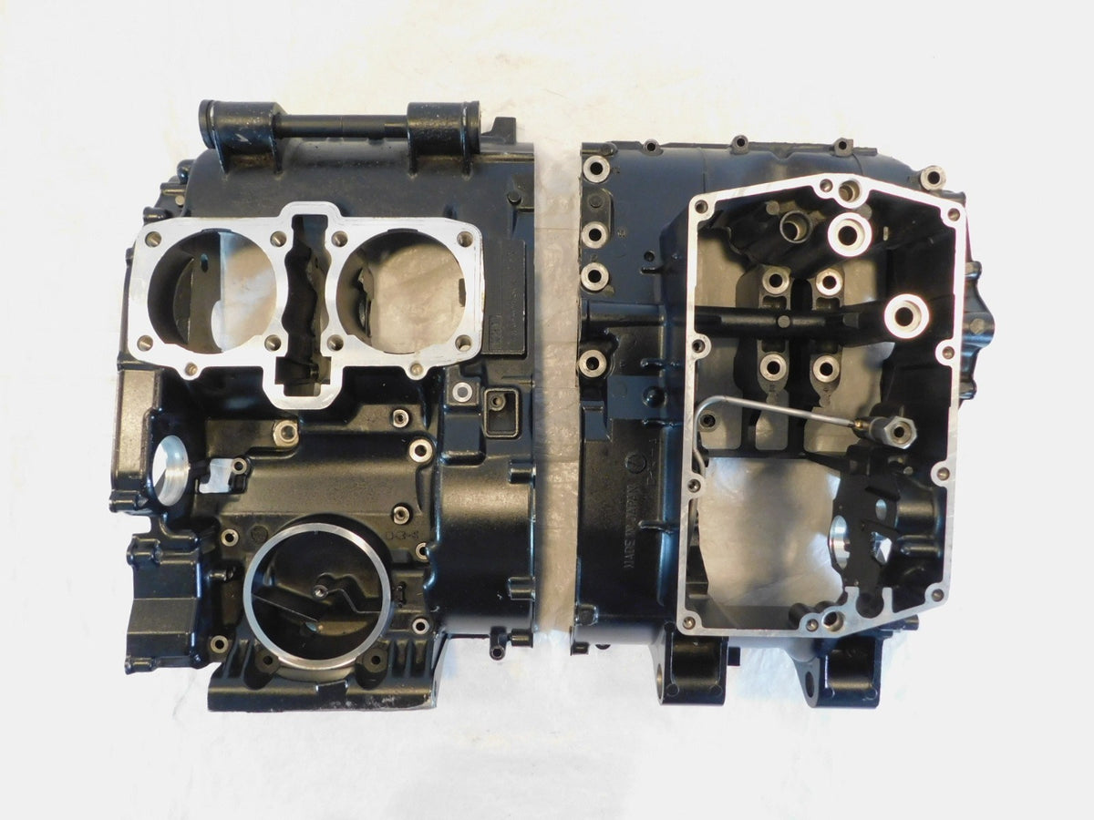 1994-2009 Kawasaki Ninja 500 & 500R Black Engine Motor Crank Cases Crankcase - C3 Cycle