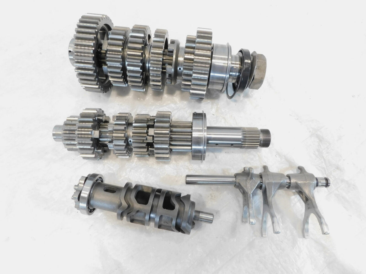 Triumph Daytona 600 TT600 Speed Four Transmission Gears & Shifter Drum w/ Forks - C3 Cycle