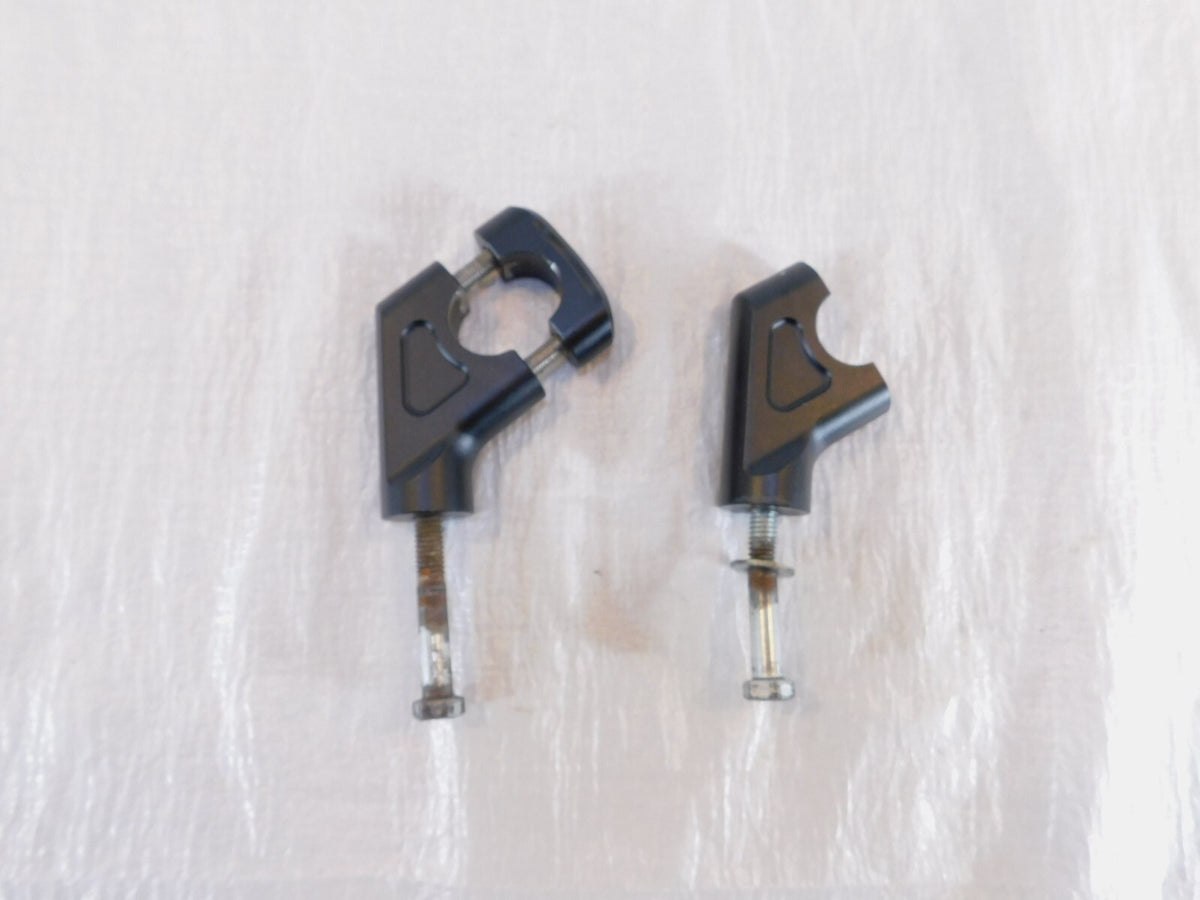 2002-2014 Triumph America & LT Front Handle Bar Handlebar Riser Mount Clamps - C3 Cycle
