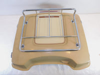 1984 84 Harley Davidson Tour & Electra Glide Tan Luggage Top Box Case & Lid - C3 Cycle
