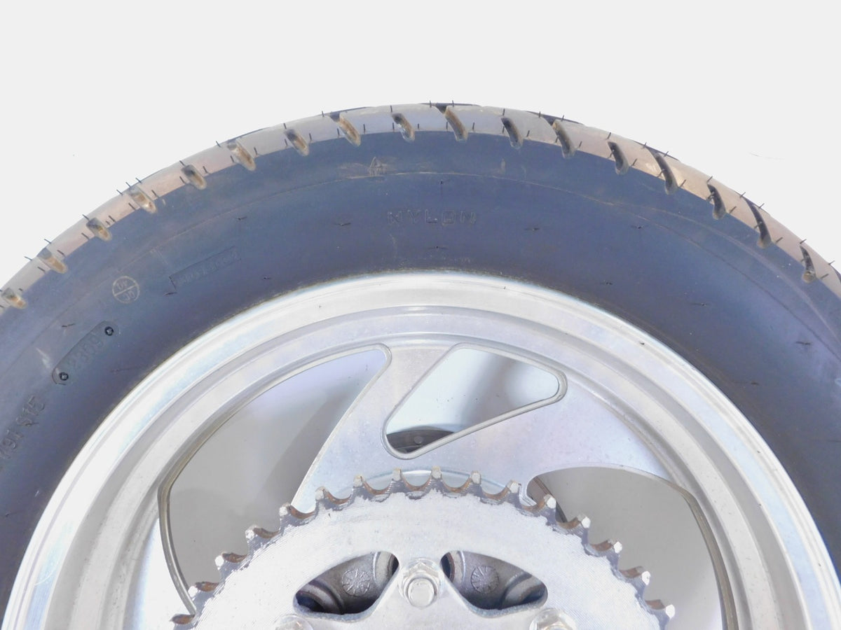Cixi Kingring Rongyao Aggressor V & Jinlun 250cc Silver Rear Wheel Rim & Tire - C3 Cycle