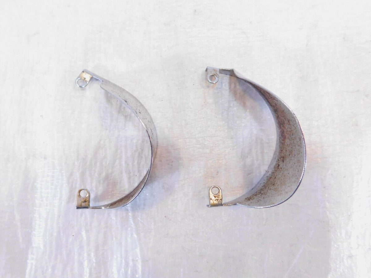 Harley Softail & Touring Front or Rear Chrome Turn Signal Indicator Cover Visors