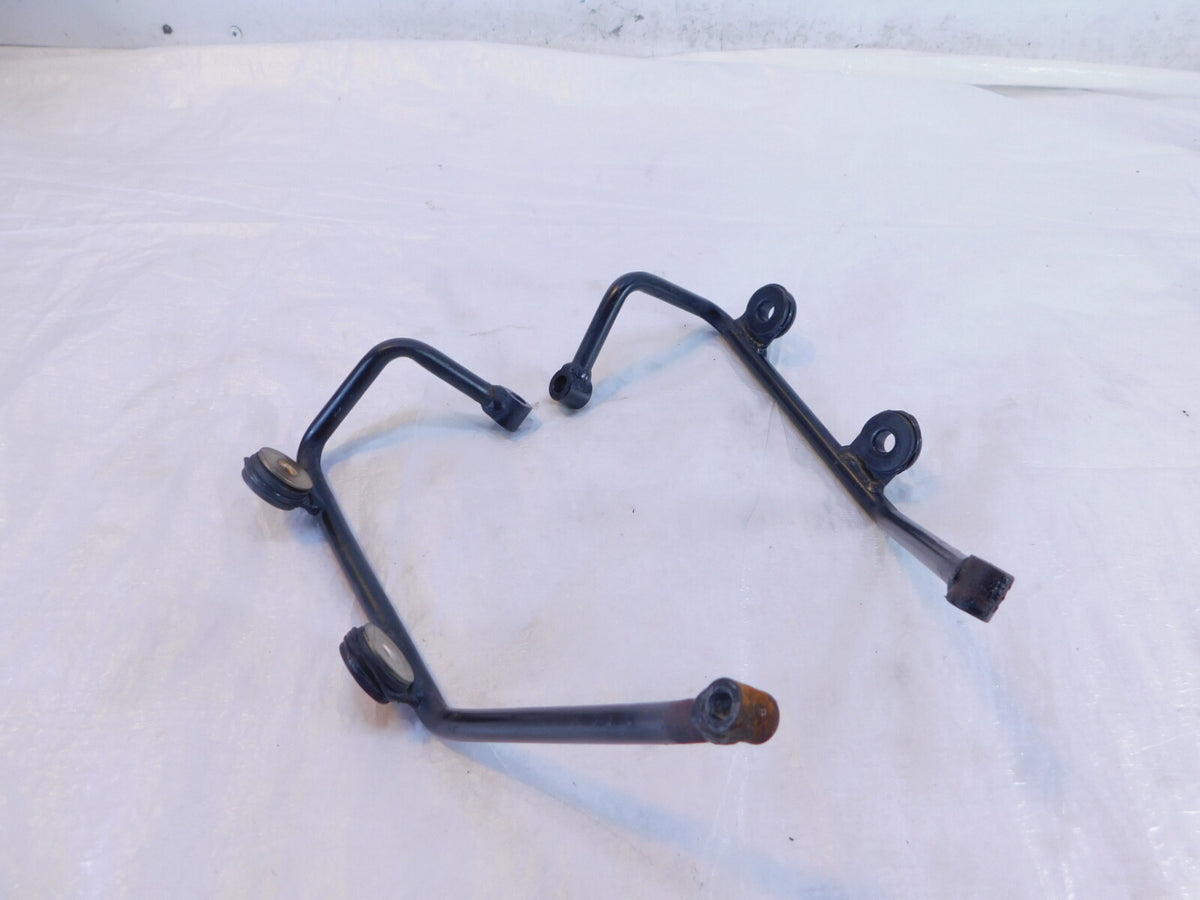 1995-97 BMW R850R R1100R Left/Right Engine Motor Oil Cooler Bracket Mount Stays - C3 Cycle