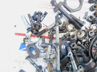 1985 85 Harley Davidson FX FXWG Wide Glide Nuts Bolt & Brackets Parts Box Lot - C3 Cycle