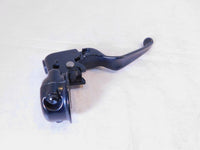 Harley Electra Glide Softail Dyna & Sportster Black Clutch Lever & Mount Bracket - C3 Cycle