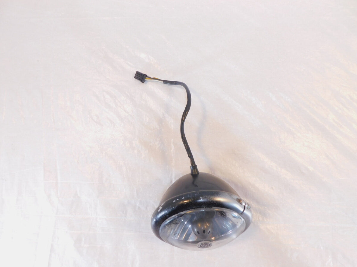 Harley Davidson Sportster 883 & 1200 Black Headlight Headlamp w/ Bucket Housing