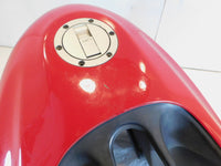 97-00 BMW F650 Funduro F650ST Gas Petrol Fuel Tank Reservoir Cell & Red Cover - C3 Cycle