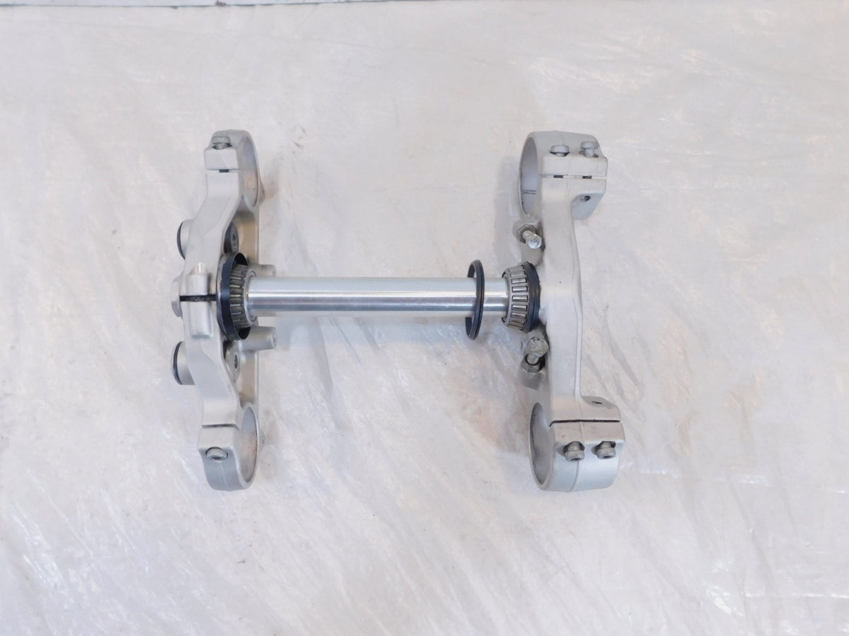 2007-2009 KTM 990 Super Duke Front Wheel Fork Triple Trees & Steering Stem -Bent - C3 Cycle