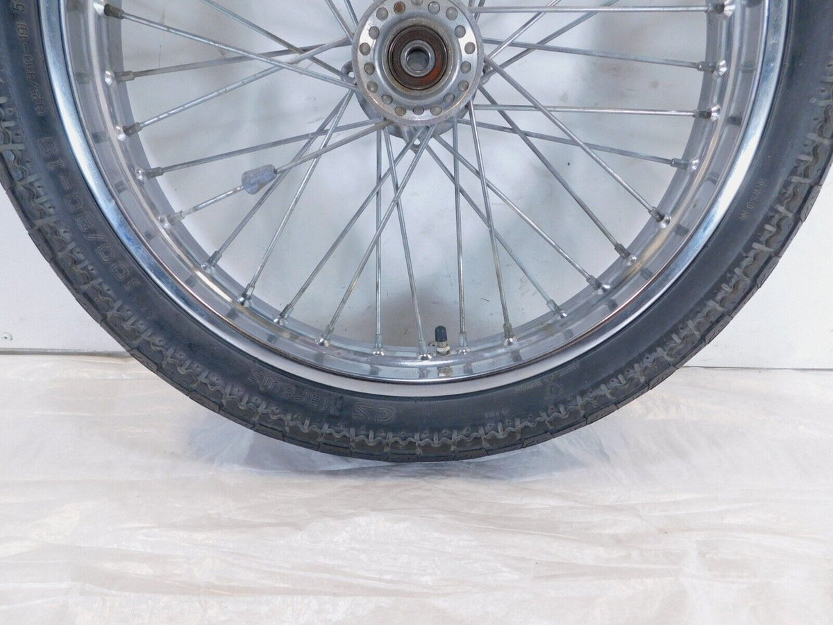 1986-2016 Suzuki Savage 650 LS650 Boulevard S40 Spoked Front Wheel Rim & Tire - C3 Cycle