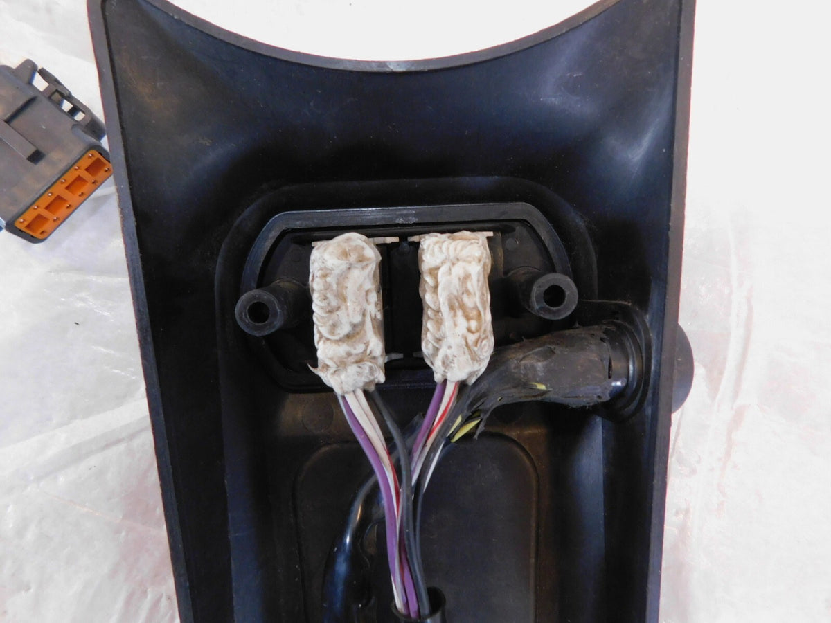 Harley Electra Glide CB Radio Intercom Fuel Gas Tank Console & Button Switches - C3 Cycle