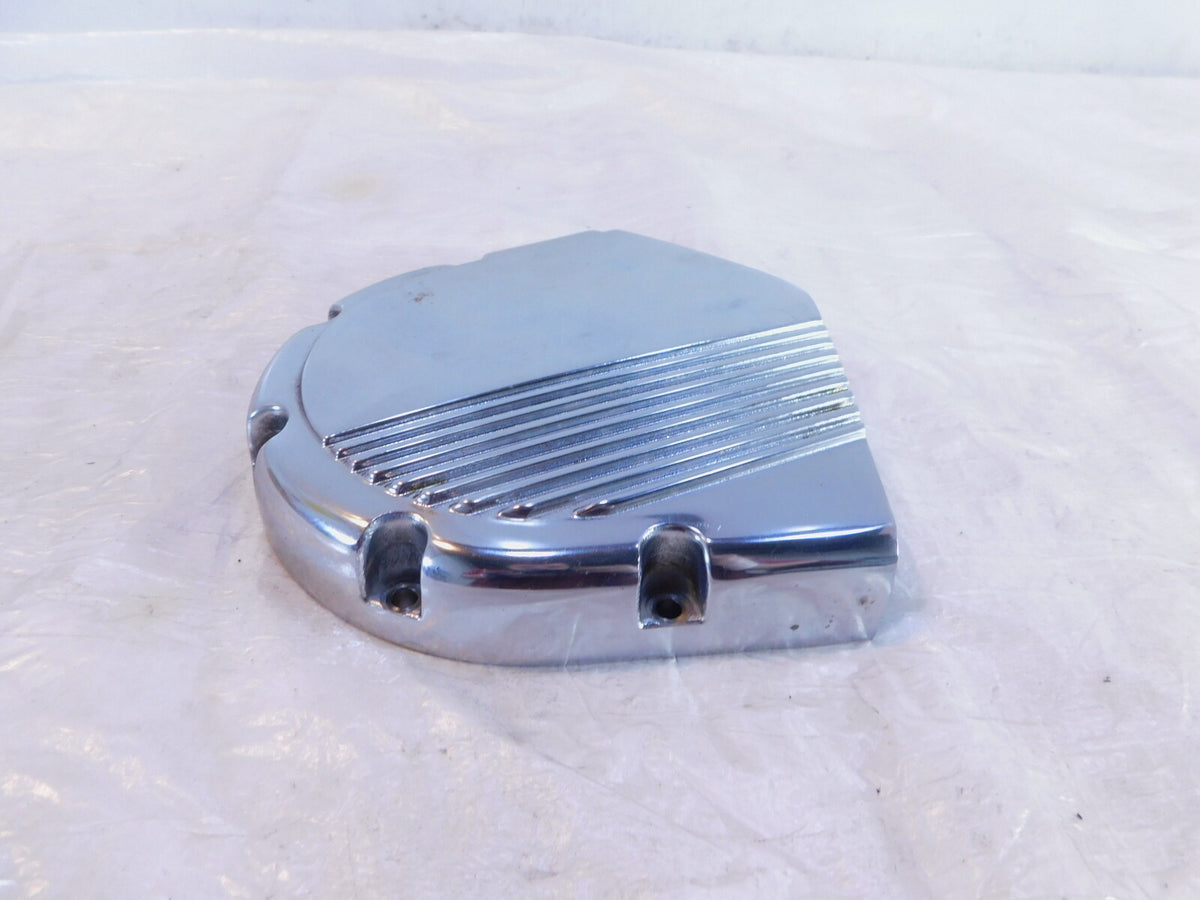99 Victory V92 Standard Cruiser Chrome Front Transmission Sprocket Pulley Cover - C3 Cycle
