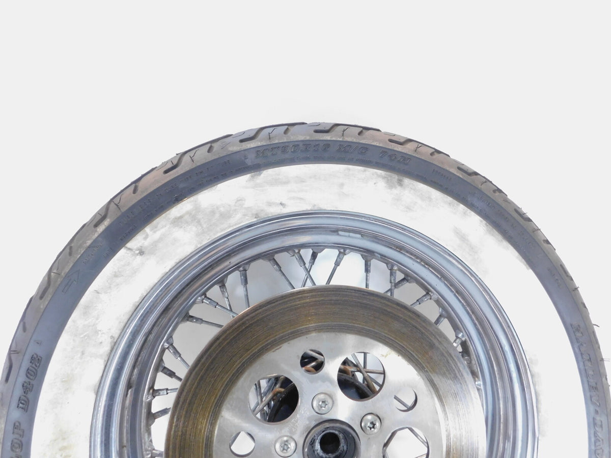 Harley Davidson Dyna Softail & Sportster 883 & 1200 Laced Rear Wheel Rim w/ Tire - C3 Cycle