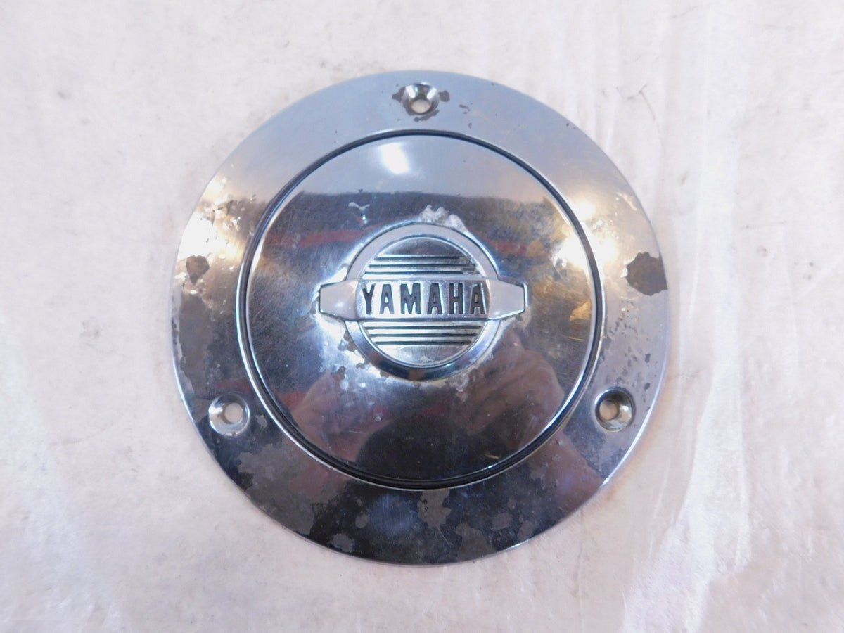 1984-1985 Yamaha Virago 700 1000 Left Engine Outer Stator Generator Cover Cap - C3 Cycle