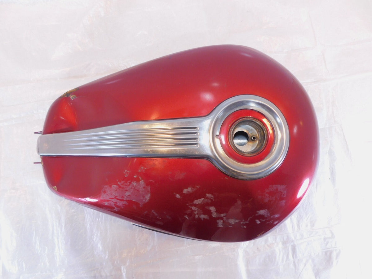 2007-2017 Harley Sportster 883 & 1200 Red Custom & Low Fuel Gas Petrol Tank - C3 Cycle