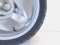 2001-2005 BMW F650 CS F650CS Scarver Silver Rear Rim Wheel & Tire - 36317681009 - C3 Cycle