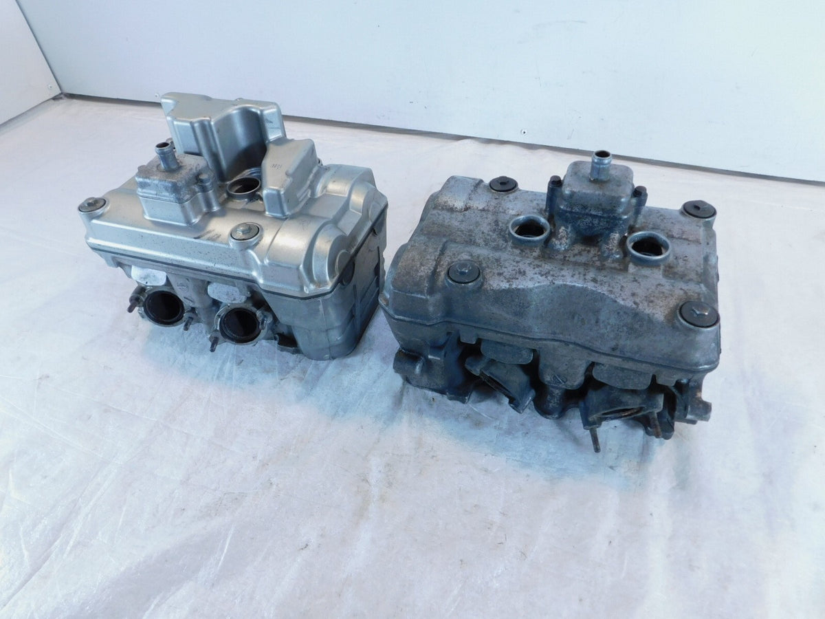 1998-2001 Honda VFR800 Interceptor 800 Engine Motor Cylinder Heads w/ Valves - C3 Cycle