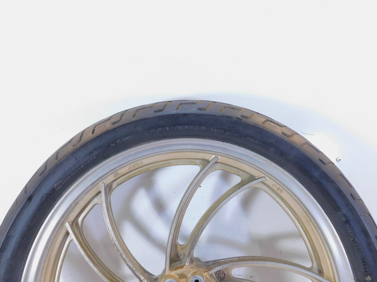 1980-1983 Yamaha XJ750 XJ750J Maxim 750 Gold Cast Front Mag Wheel Rim - C3 Cycle