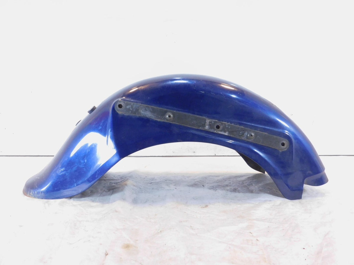 2004 04 Kawasaki VN800 Vulcan 800 Classic Blue Rear Wheel Mudguard Cover Fender - C3 Cycle
