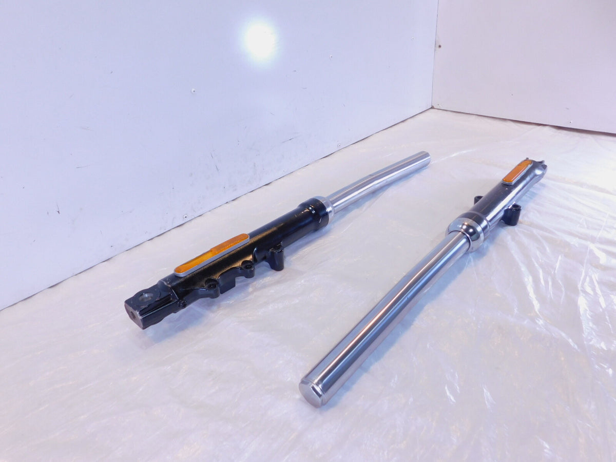 2011-2013 Harley Davidson Softail Blackline Front Wheel Suspension Forks - Bent - C3 Cycle