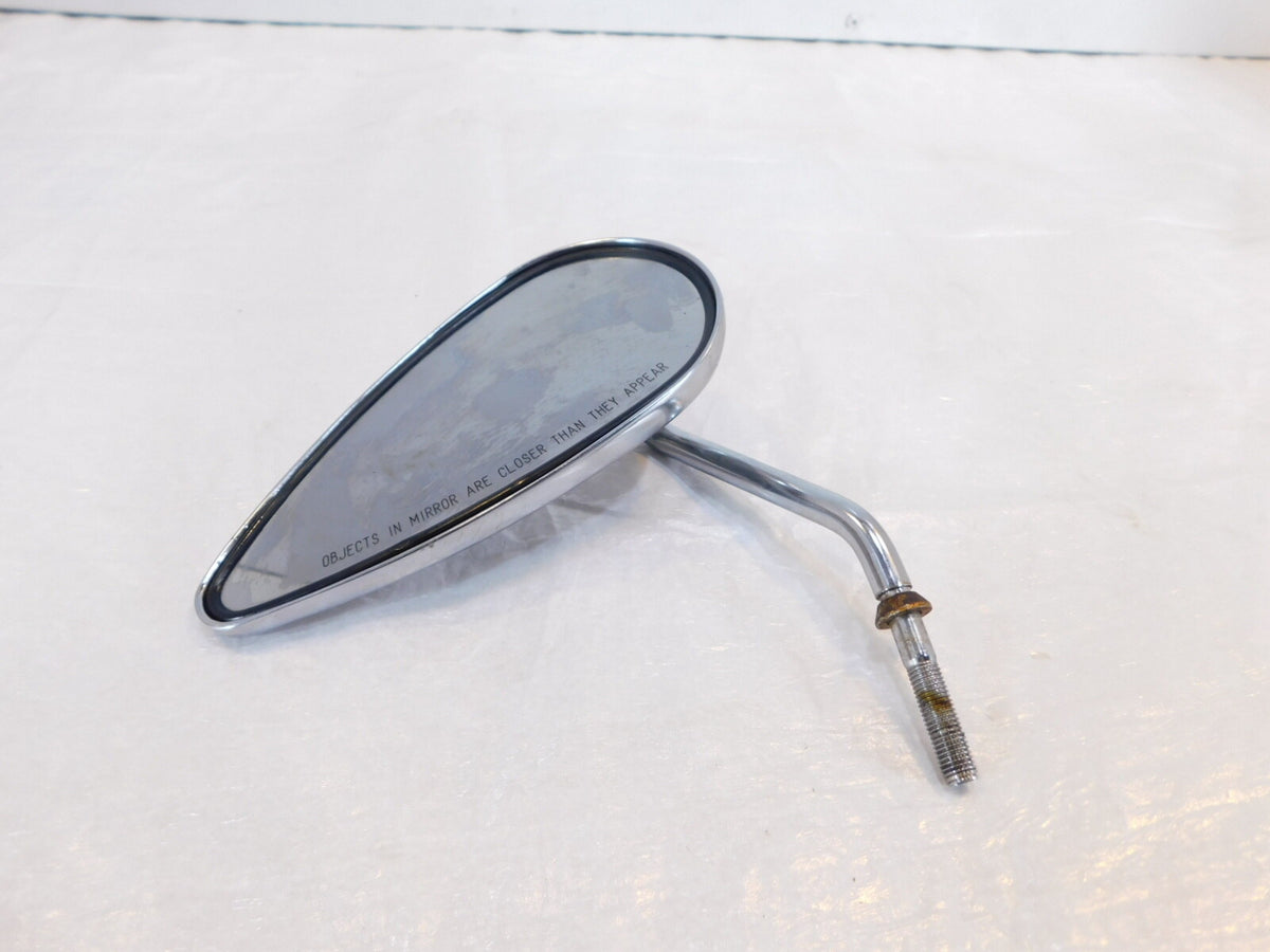 Harley Dyna Sportster Softail FXR & Sportster Left Chrome Rear View Mirror - C3 Cycle